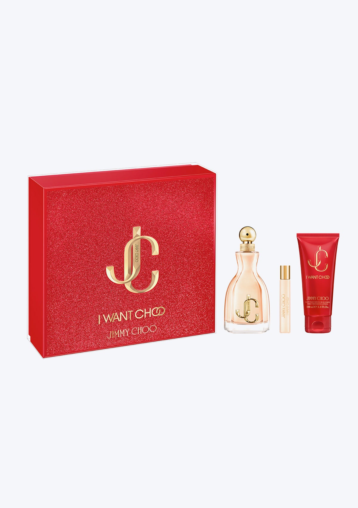 Gift Set Jimmy Choo I Want Choo EDP Paris France Beauty