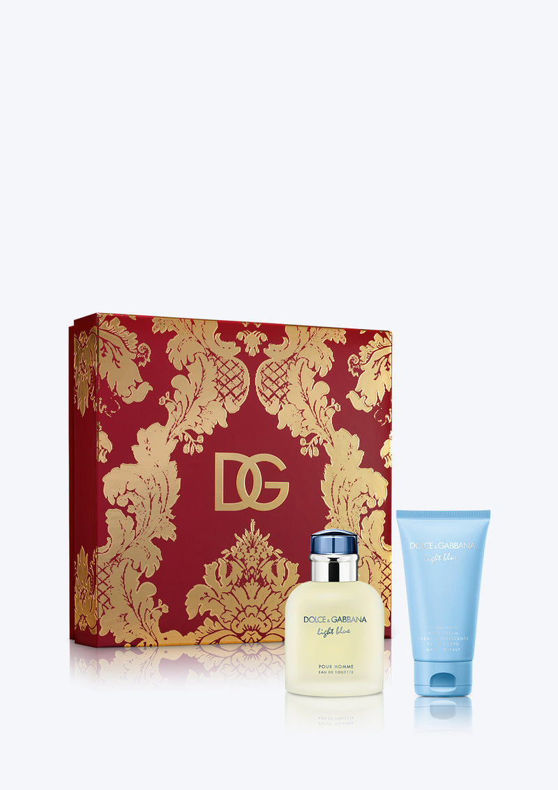 Gift Set Dolce&Gabbana Light Blue EDT Pour Homme 75ml