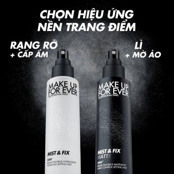 MAKE UP FOR EVER Mist & Fix Make Up Setting Spray [New 2023] MML