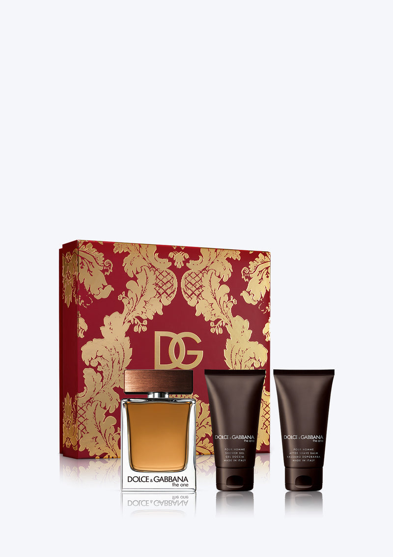 Gift Set Dolce&Gabbana The One Pour Homme EDP 100ml + Sữa Tắm 50ml + Kem Dưỡng 50ml