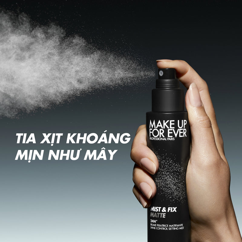 MAKE UP FOR EVER Mist & Fix Matte Make Up Setting Spray [New 2023]
